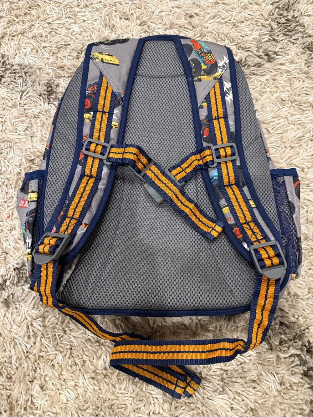 Kids' Monster Truck Backpack and Lunch Bag Set - Blue